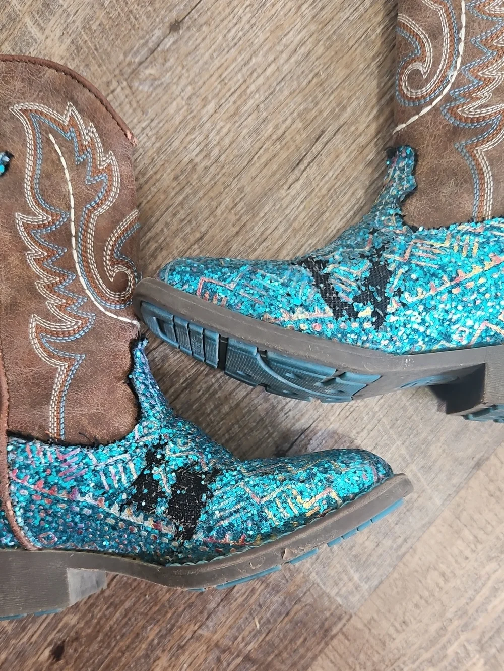 Girls 10c Cowgirl Boots Set
